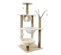 Cat Tree Tower Cat climbing frame cat litter tree plus space capsule plush villa hole ladder jumping platform everything is available