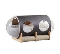 Cat Tree Tower Cat Litter Four Seasons Universal Transparent Delivery Room Solid Wood Space Capsule Villa Dog Kennel