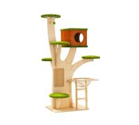 Cat Tree Tower Multi-Level Cat Tower Large Tree That Doesn't Take Up Much Space p