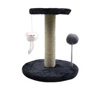 Cat Tree Tower | Multi- Scratching Posts | Kitten Play Tree With Feather Toys, Spring Ball, And Tilt Protection | Versatile Pet Furniture For Climbing, Scratching, And Playtime For Cats At Home