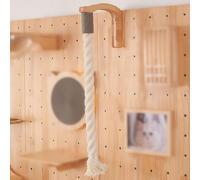 cat tree， Wall-Mounted Cat Climbing Frame, Cat Shelf, Perforated Board Cat Wall Shelves, Free DIY Combination, Does Not Occupy Space(S4)