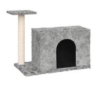 Cat Tree with Sisal Scratching Post Cat Scratch Tower Multi Colours vidaXL