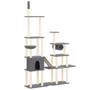 Cat Tree with Sisal Scratching Posts Cat Activity Centre Cat Climbing vidaXL