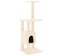 Cat Tree with Sisal Scratching Posts Cat Play Tower Cat Climbing Tree vidaXL