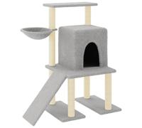 Cat Tree with Sisal Scratching Posts Cat Scratching Tower Cat Climber vidaXL