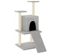 Cat Tree with Sisal Scratching Posts Cat Scratching Tower Cat Climber vidaXL