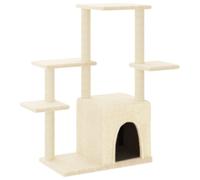 Cat Tree with Sisal Scratching Posts Cat Scratching Tower Cat Climber vidaXL