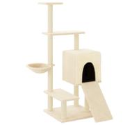 Cat Tree with Sisal Scratching Posts Cat Scratching Tower Cat Climber vidaXL