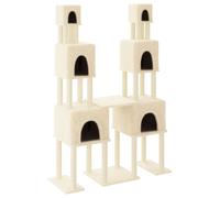 Cat Tree with Sisal Scratching Posts Cat Scratching Tower Cat Climber vidaXL