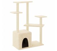 Cat Tree with Sisal Scratching Posts Cat Scratching Tower Cat Climber vidaXL