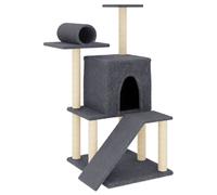 Cat Tree with Sisal Scratching Posts Cat Scratching Tower Cat Climber vidaXL