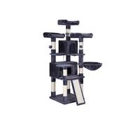 Cat Tree XXL Cat Condo 168 cm, Smoky Grey