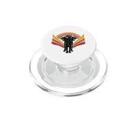 Cat Tshirt Spooky Scary Halloween Cerberus Goth 90s Horror PopSockets PopGrip for MagSafe