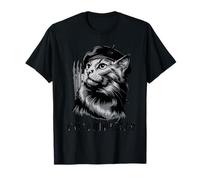 Cat Tshirt Viva La Revolucion Kitty Meow Cuba Guerilla T-Shirt