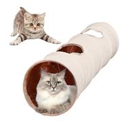 Cat Tube - Durable Fabric Toy | Cat Plays Tunnels Interactive Activity Tube | Foldable for Kittens, Foldable Entertainment for Kittens, Adult Cats and Games