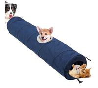 Cat Tube Tunnel, Indoor Cat Tunnel, Interactive Dog Tube, Foldable Cat Inner Tunnel, Hidden Training Tunnel, Small Animal Exercise Toy for Living Room, Courtyard