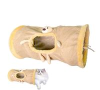 Cat Tunnel Bed - Cat Tube Bed, Inner Cats Plush Cat Cave Tube | Indoor Foldable Soft Cat Tunnel Bed, Pets Stylish Play Tunnel, Cat Cave for Fun and Peace