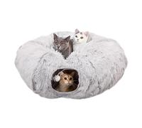 Cat Tunnel Bed - Comfortable Cat Cave Bed, Unique Peekaboo Design | Plush Cat with Playful Entrance, Soft Indoor Cat Hideaway, Numerous Functions, Salve Solution