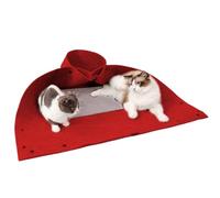 Cat Tunnel Bed - Foldable Felt Sleeping Bed For Kitten,Interactive Pet Play Tunnel Toy, Portable Cat Tunnel Cave For Small, Medium And Large Cats