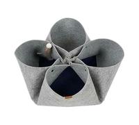 Cat Tunnel Bed - Inner Cats Interactive, Foldable Kitten Felt Hellplace Toy Ball, Comfort in a Cosy Hideaway Tunnel Toy for Small, Medium Cat Accessories, Interactive