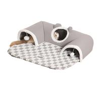 Cat Tunnel Bed Sleeping Mat Cushion Nest Enrichment Boredom Stimulation