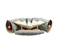Cat Tunnel Bed, Soft Cat Tubes, Foldable Pet Toys, Portable Cat Cave Bed, Multi-Functional Pet Supplies, Cat Tunnel for Sleep, Entertainment Exercise Cat Tunnel, Cat Cave Bed
