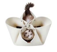 Cat Tunnel - Cat Tunnel, Folding Tunnel Bed for Cats Box Type | Portable Cat Tunnel Toy, Interactive Pet Tunnel Toy for Ga