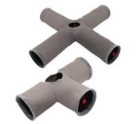 Cat Tunnel - Foldable Interactive Maze Toy, Kitten Play Tube, Pet Activity, Exercise Toy | Foldable Interactive Cat Tunnel for Kittens, Pets, Christmas, Halloween