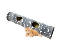 Cat Tunnel,Glowing in The Dark Cat Toy Tube | Cat Bag Toy, Entertaining Cat Toys, Cat Play Tunnel Toy, Straight Crinkle Tunnel for Indoors and Outdoors