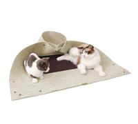 Cat Tunnel Nest - Indoor Foldable Cat, Foldable Felt Cat Tunnel | Great Durability Portable Cat Tunnel Cave, Interactive Cat Playground Toys For Small, Medium And Large Cats