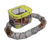 Cat Tunnel Outdoor | Tunnel for Small Animal Park, Quick Setup Enclosure Entertaining Balcony Garden Terrace