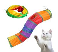 Cat Tunnel,Pet Tunnel | Foldable Furniture Interactive Playground for Animal Dogs Bunny Rabbit, Indoor Outdoor Outside Play