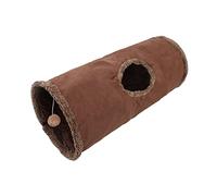 Cat Tunnel Toy 12 Inches Diameter Cats Play Tunnel Indoor Suede Pet Toys Foldable Large Cat Tube Tunnel with Peek Hole for Kitten Puppy Dogs Rabbits and Small Animals Pets Entertainment Supplies