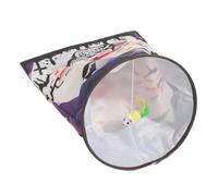 Cat Tunnel Toy Foldable Cats Activity Tubes Tunnels Balls Toys | Tube for Puppies Groundhogs Dogs Small Pets Rabbits Ferrets Interactive Play Tube Fun Snug Nest Soft Hideaway