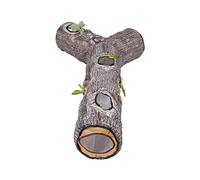 Cat Tunnel Tube, Washable and Foldable Interactive Kitten Play Tunnel with Wood Grain Design, Pet Retractable Tunnel for Cats, Rabbits