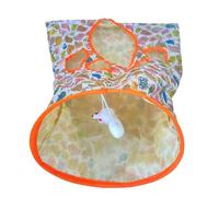 Cat Tunnels for Indoor Cats, Interactive Sound Tunnel Bag for Kitten | Portable Play Tunnel for Relaxing, Exploring, Hiding, Cute Tube Toy for Playing