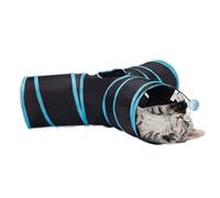 Cat Tunnels Indoors Cat Play Tunnel for Indoor Outdoor, Cat Tunnel Large Cat Toy Kitten Kitty Rabbt (3 Way)