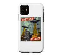 Cat Ufo Flying Saucer Invasion Science Fiction Abduction Fan Case for iPhone 11