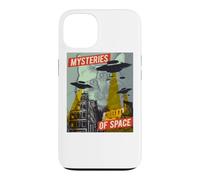 Cat Ufo Flying Saucer Invasion Science Fiction Abduction Fan Case for iPhone 13