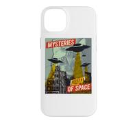 Cat Ufo Flying Saucer Invasion Science Fiction Abduction Fan Case for iPhone 14 Plus