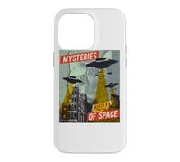 Cat Ufo Flying Saucer Invasion Science Fiction Abduction Fan Case for iPhone 14 Pro Max