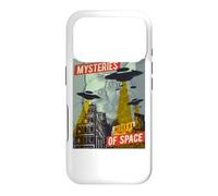 Cat Ufo Flying Saucer Invasion Science Fiction Abduction Fan Case for iPhone 17 Pro