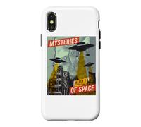 Cat Ufo Flying Saucer Invasion Science Fiction Abduction Fan Case for iPhone X/XS