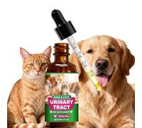Cat Urinary Supplement - 60ML Liquid Drops,Flavored Supplements for Dogs,for Pet Kitten Small Medium Large Breed Home Indoor Outdoor Travel Eating Food Feeding