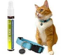Cat Urination Deterrent Calming Collar, Anti-Pee & Anxiety Relief, Stop Cats from Urinating in House, Vet-Approved, Pet-Safe with Essential Oils (Niaouli)