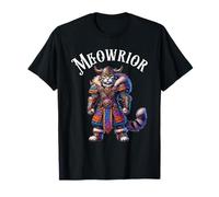 Cat Viking Pun Meowrior Nordic Norse Warrior Women Men Kids T-Shirt