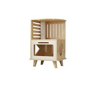 cat villa Cat cabinet bedside table cat cage villa litter house delivery room