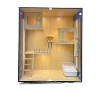 cat villa Cat Cage Villa Home Indoor Cabinet House Luxury Large Double-storey