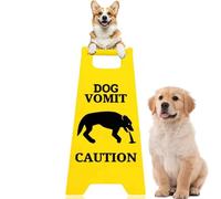 Cat Vomit Sign,Funny Gag Cat Vomit Warning Sign,Caution Cat Vomit,Cat Dog Vomit Caution Sign,Cat Vomit Caution Sign,Cat Yard Sign for Cat,Prank Gift For Cat Dog Lovers,Cat Deco for Pet Owners(Dog)