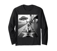 Cat Walk of Fame UFO LA Los Angeles Alien Kitten Long Sleeve T-Shirt